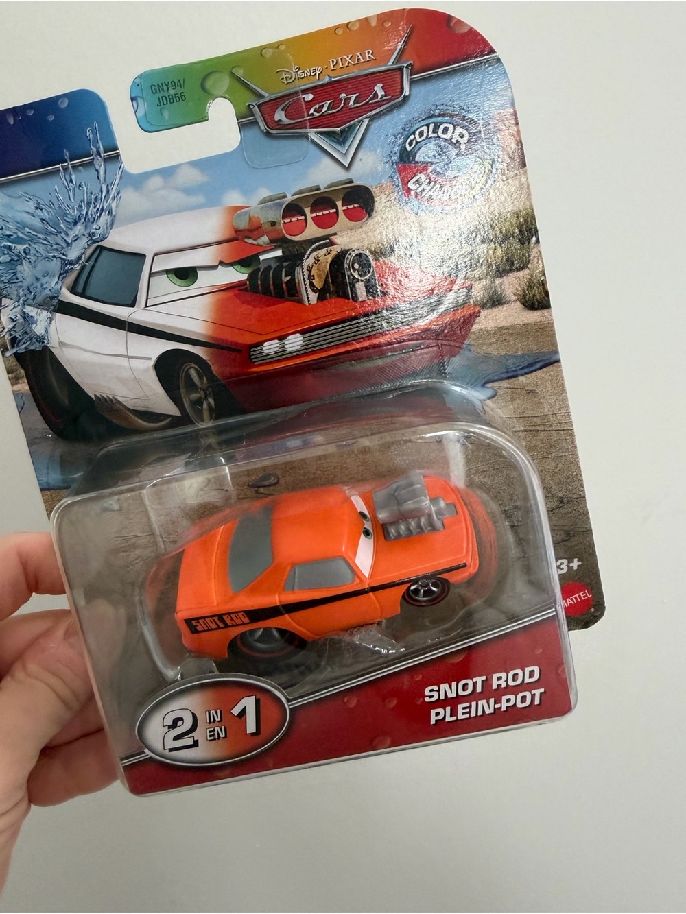 Disney Pixar Cars Snot Rod Color Changer